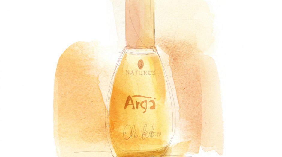 Watercolor illustration, beauty packaging