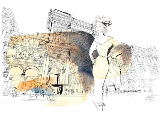 bookcity-watercolor-illustration-milano-postcards-alessandra-scandella
