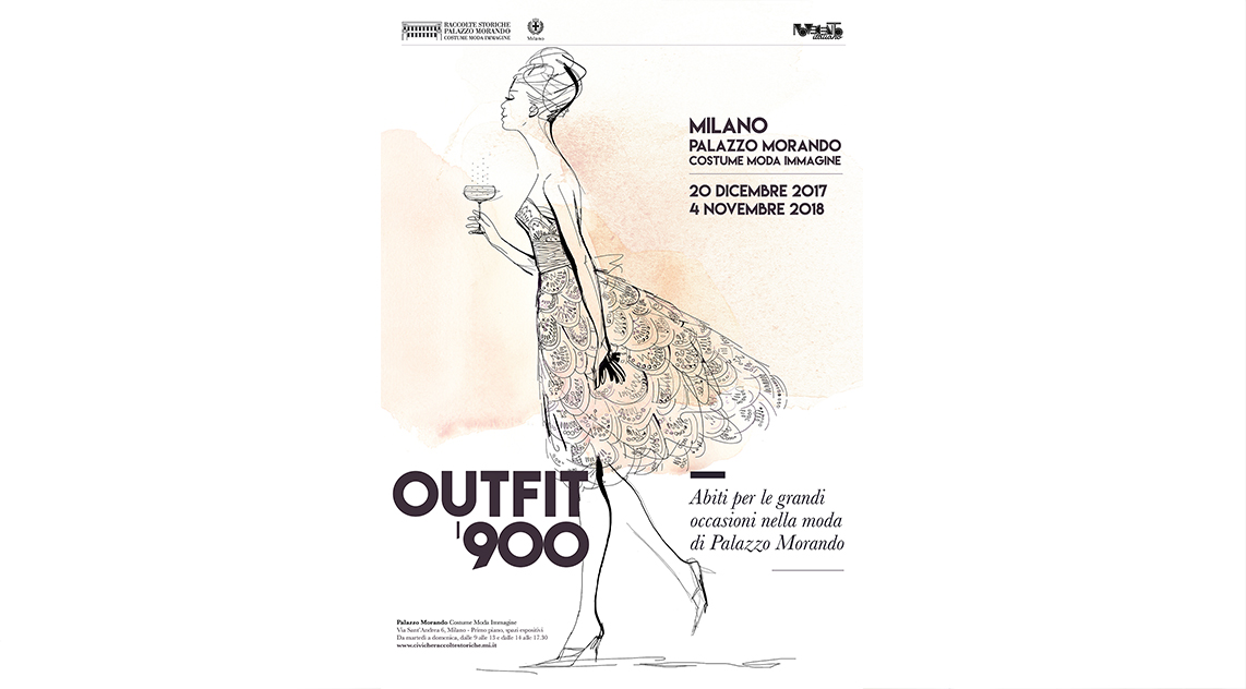 illustrazione moda acquerello