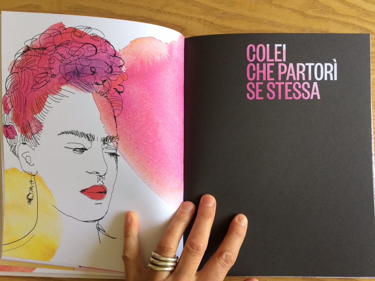 Frida Kahlo, watercolor fashion style illustrations