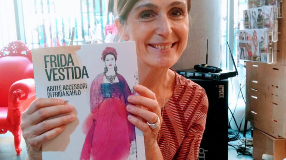 Frida Kahlo, watercolor illustration fashion, Alessandra Scandella, Mudecmi,6