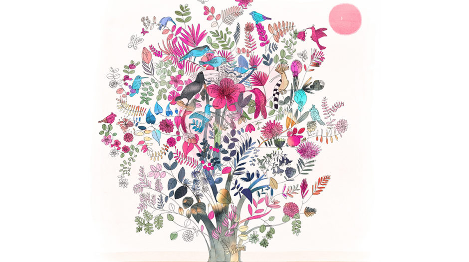 watercolor-illustration-tree,albero, nature, earth, Alessandra Scandella