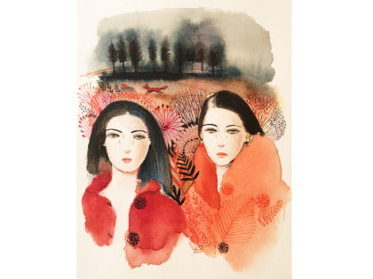 Watercolor fashion, concept, 1,illustration, Alessandra Scandella