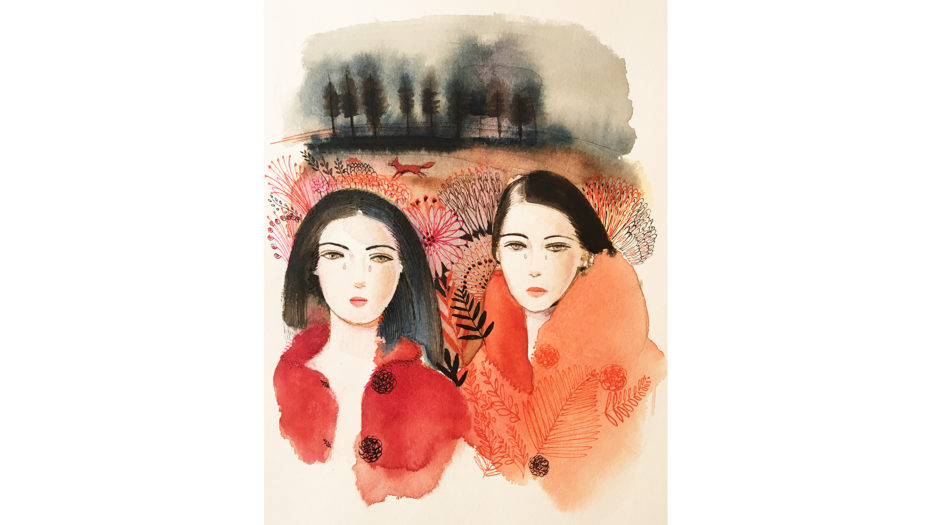 Watercolor fashion, concept, 1,illustration, Alessandra Scandella