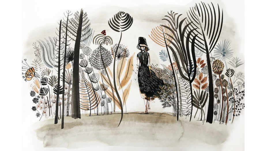 Watercolor fashion, concept,1, illustration, Alessandra Scandella