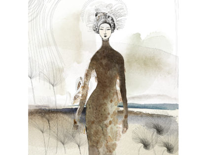 watercolor fashion illustration, Alessandra Scandella copy