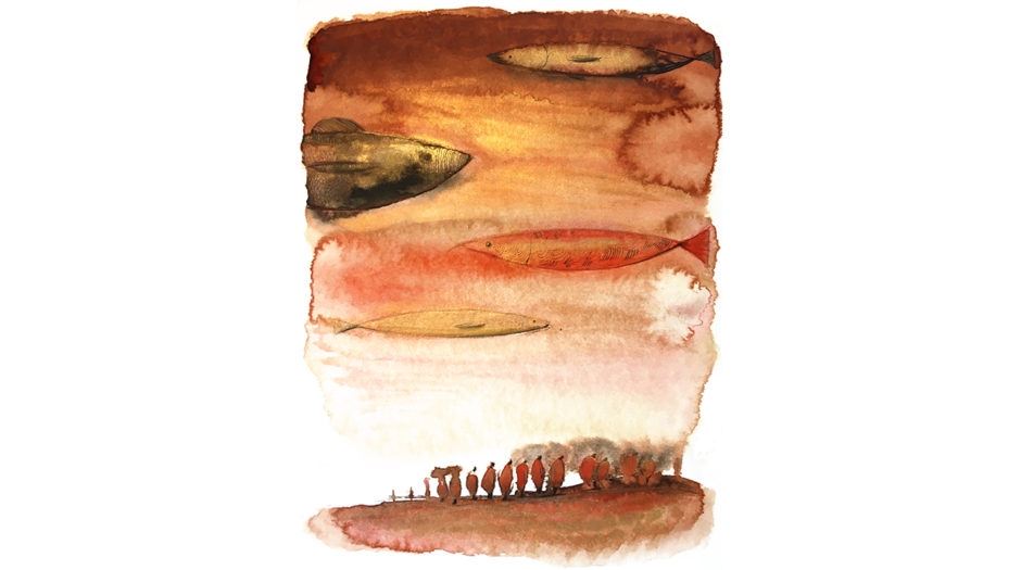 Watercolor fashion ink illustration, concept , Alessandra Scandella