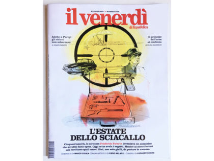 Cover illustration Il Venerdi' La Repubblica,1, Alessandra Scandella